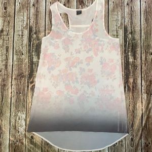 Floral tank top